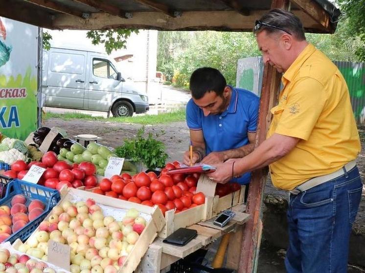 Почто 200 уличных торговцев оштрафовали с начала года в Рязани