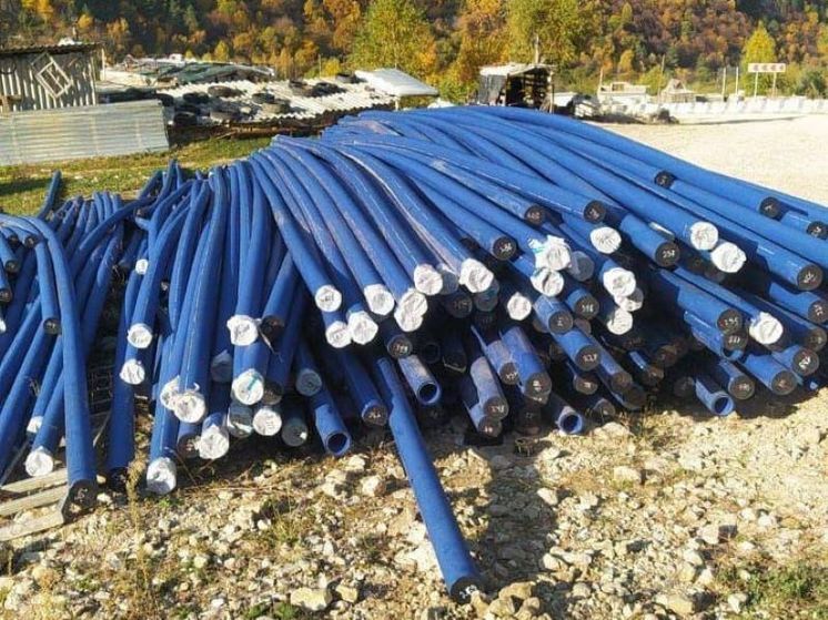 Реконструкция водопровода проводится в одном из горных районов Дагестана