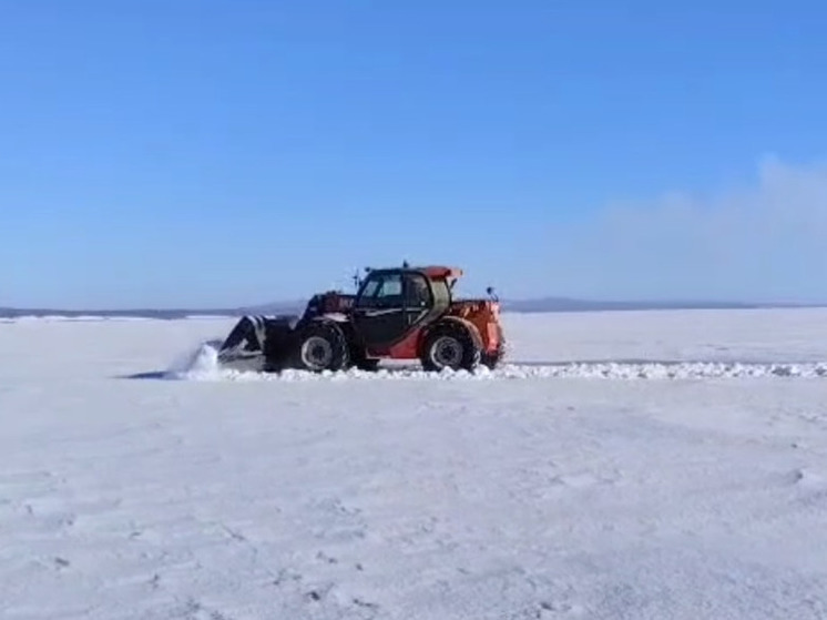 Забайкальцев попросили помочь очистить от снега лед Ивано-Арахлейских озер