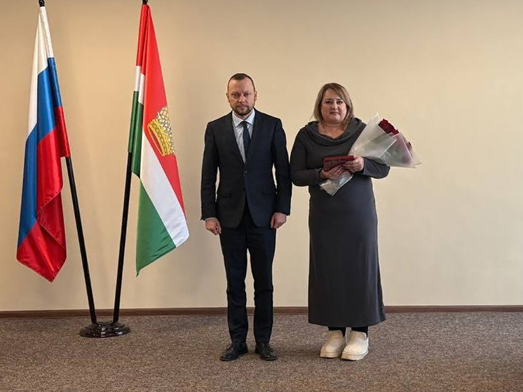 Калужанин награждён за мужество в зоне СВО