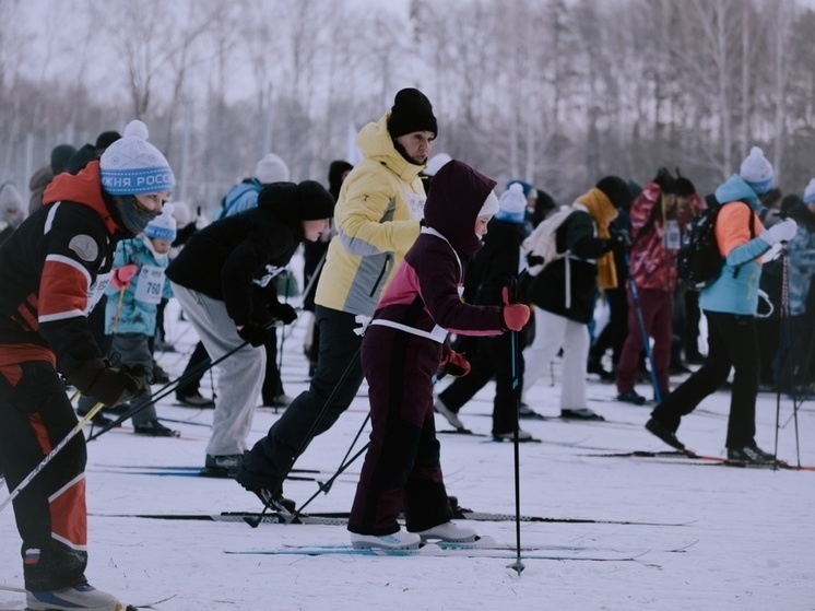 В массовом забеге «Лыжня России - 2025» поучаствовали более 3 тысяч томичей