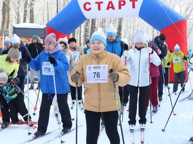 В Пензе прошла лыжная гонка «Лыжня России»