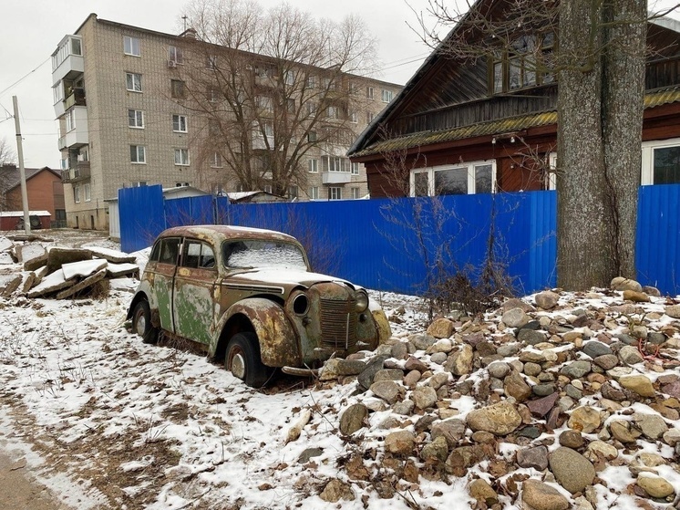 В Тверской области сфотографировали легендарный «Москвич 400»