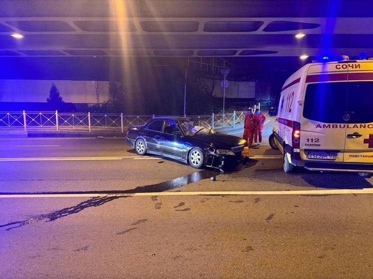 В Сочи из-за превышения скорости произошло смертельное ДТП