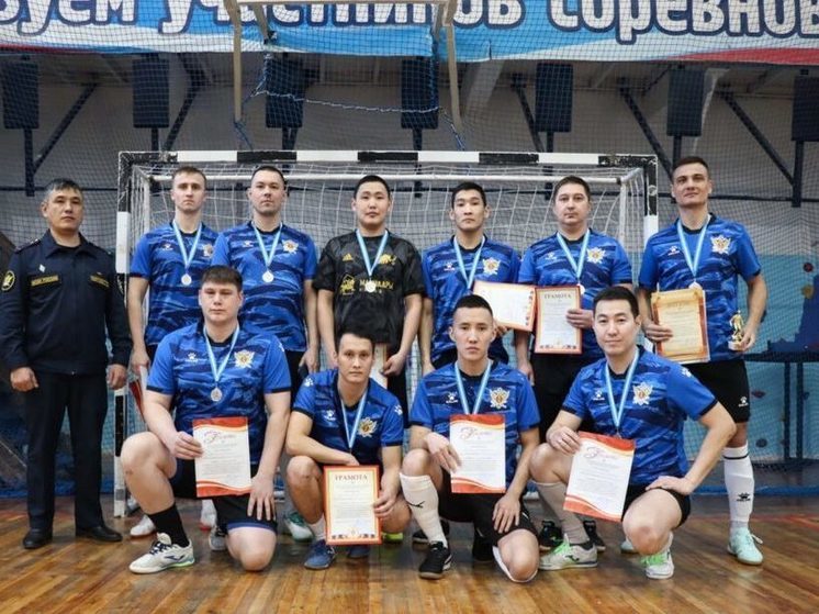 УФСИН завоевал серебро на чемпионате по футболу среди правоохранительных органов в Якутске