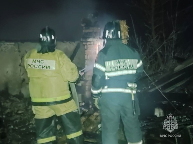 В Ростовской области при пожаре погиб 64-летний мужчина