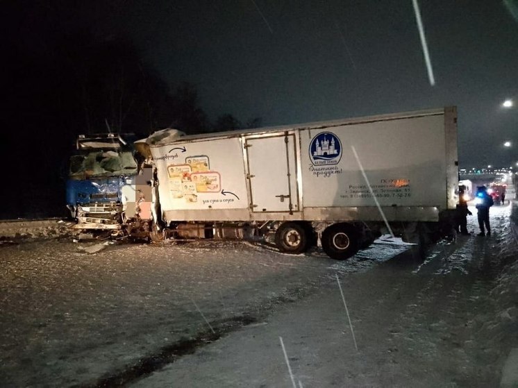 Один человек погиб и двое пострадали в ДТП с КАМАЗом под Новосибирском