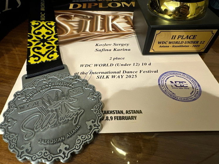 Юные танцоры из Марий Эл заняли второе место в международном конкурсе