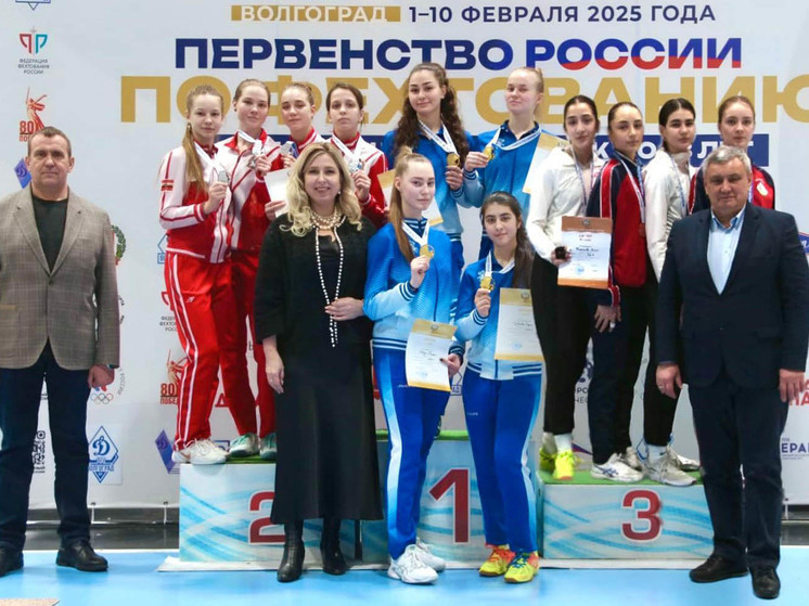 Подмосковная команда победила на первенстве страны по фехтованию на рапирах