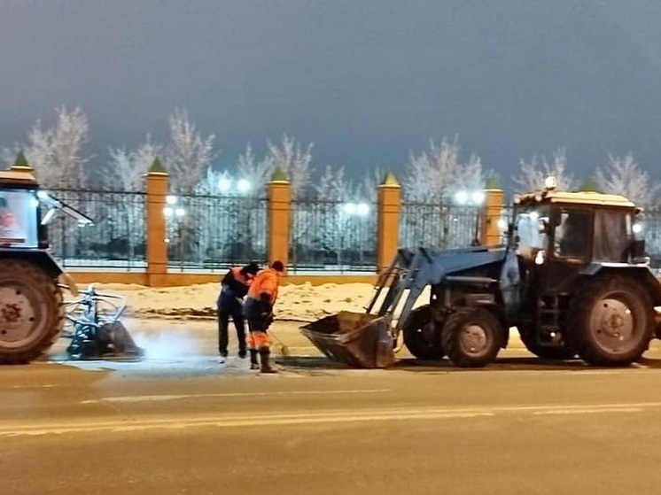 В Йошкар-Оле начался ремонт ям на дорогах