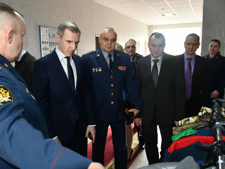 Губернатор Смоленской области ознакомился с производственным потенциалом регионального УФСИН