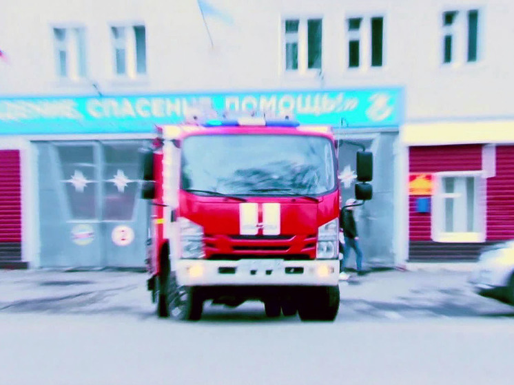 В Курске из горящего дома на Сумской эвакуировали 12 человек