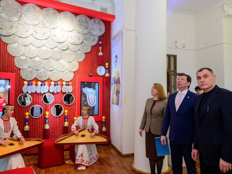 Стенд Марий Эл с выставки «Россия» установлен в Национальном музее им. Евсеева