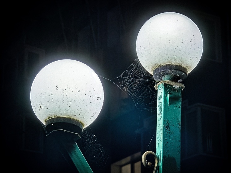 В Томске фонари на площади Ленина заработают к середине 2025 года