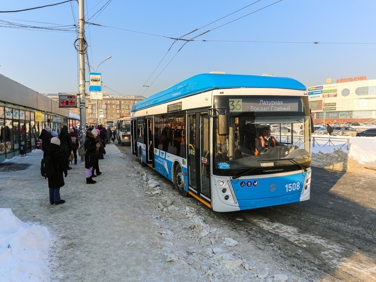 В Новосибирске планируют пустить троллейбус в Пашино