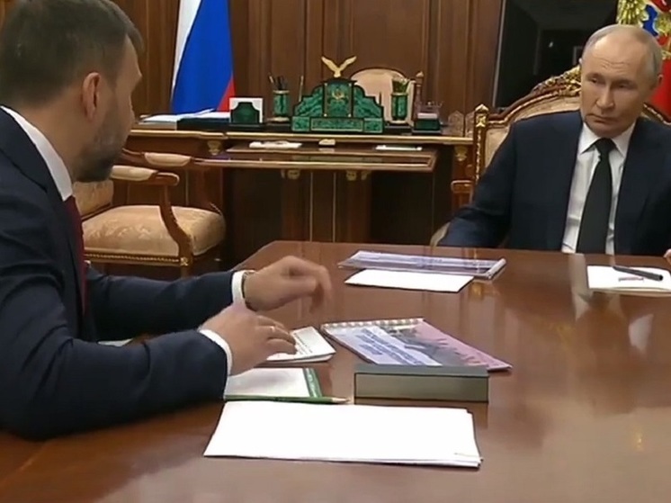Пушилин рассказал президенту РФ о ситуации в ДНР
