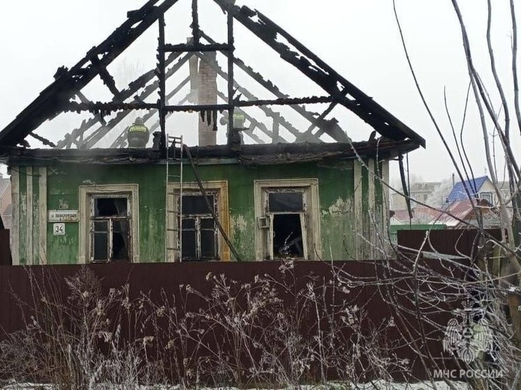 В Рыбинске пенсионерка погибла в горящем доме