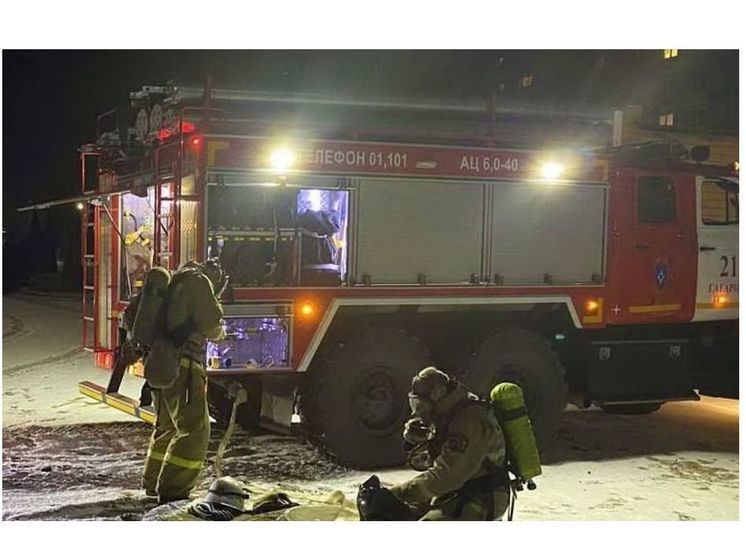 Под Смоленском пожар уничтожил дачный дом