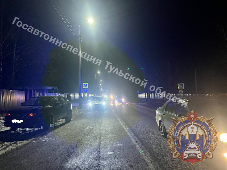 Под Тулой 67-летний пенсионер на Nissan сбил ровесника на пешеходном переходе