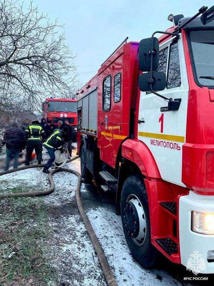 Пожар в Мелитополе унёс жизнь молодой девушки