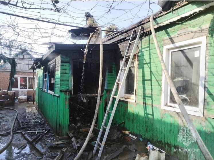 В Ростовской области из-за плохой проводки сгорел дом