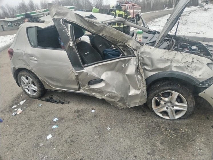 На трассе М-1 в Сафоновском районе в ДТП пострадали два человека