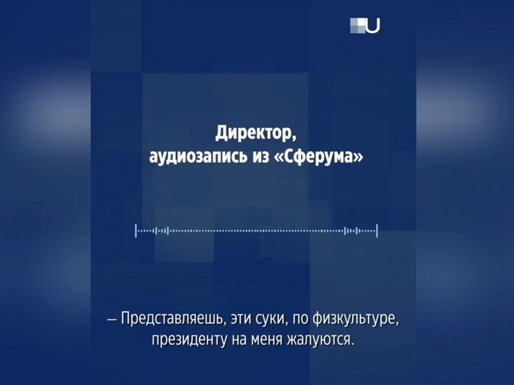 E1.ru: в школе Екатеринбурга директор нецензурно обругала учителей из-за жалобы