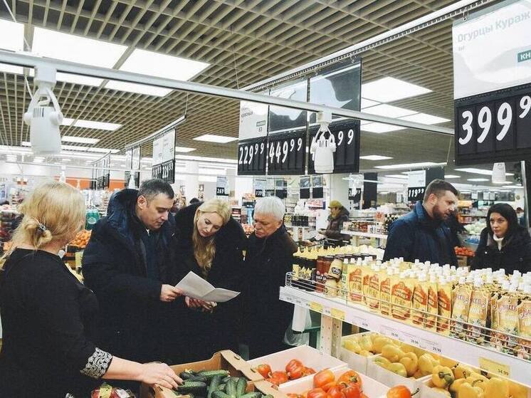 Носова: цены на продукты в Курской области выросли из-за боев в приграничье