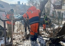 Во Владивостоке с начала февраля муниципальные службы демонтировали порядка 130 квадратных метров незаконных построек
