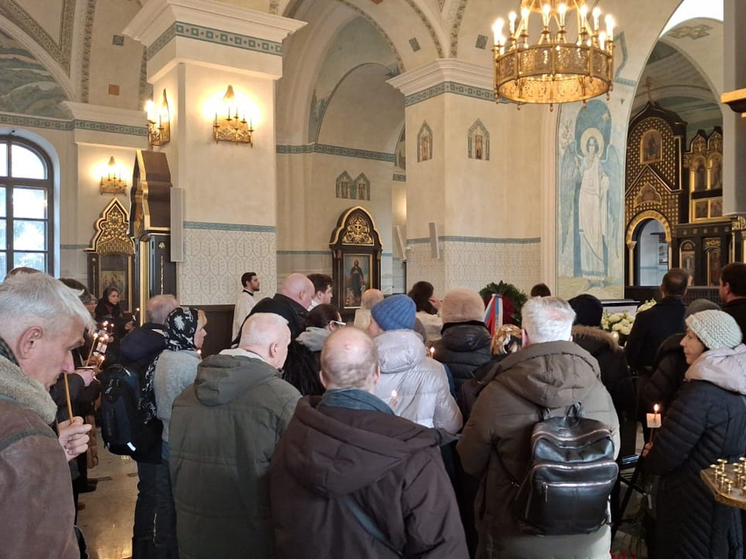 В столичном храме проходит отпевание народного артиста СССР Олега Стриженова