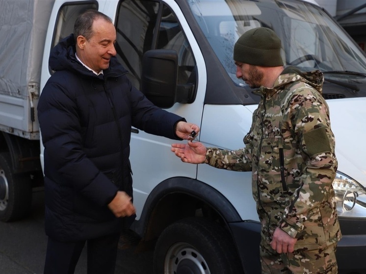 Кубанский парламент передал автомобиль «Соболь» в зону СВО