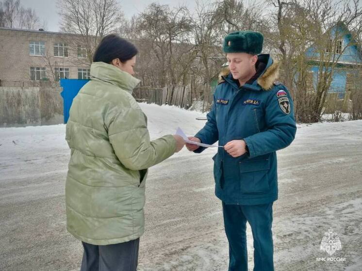 МЧС провело профилактический рейд по пожарной безопасности в Гдовском районе