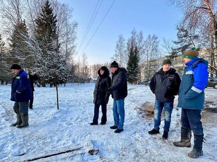 Ремонт канализационной сети проходит в деревне Соловьи