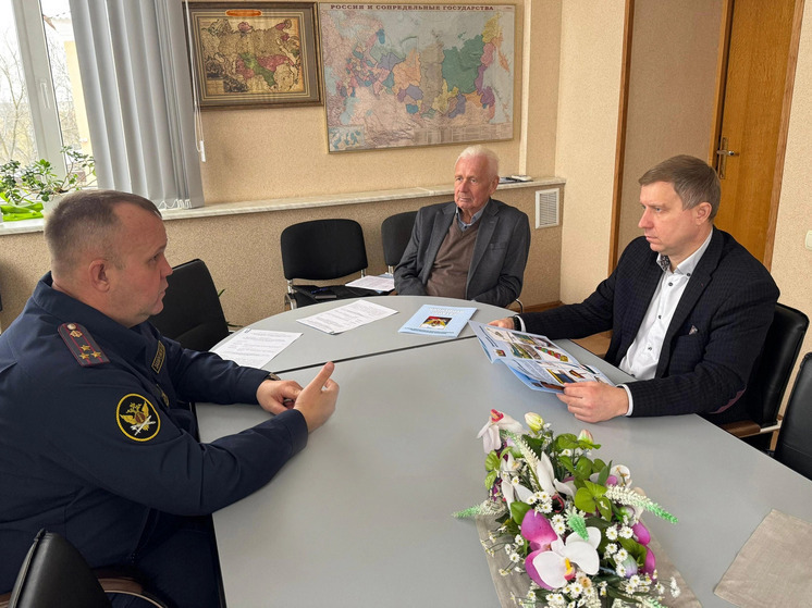 Состоялась рабочая встреча представителей УФСИН по региону и президента Торгово-промышленной палаты Смоленской области