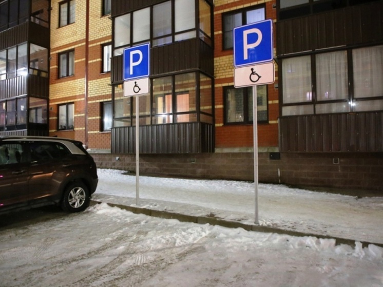 Рейд по выявлению нарушителей парковки на местах для инвалидов прошел в Псковском районе