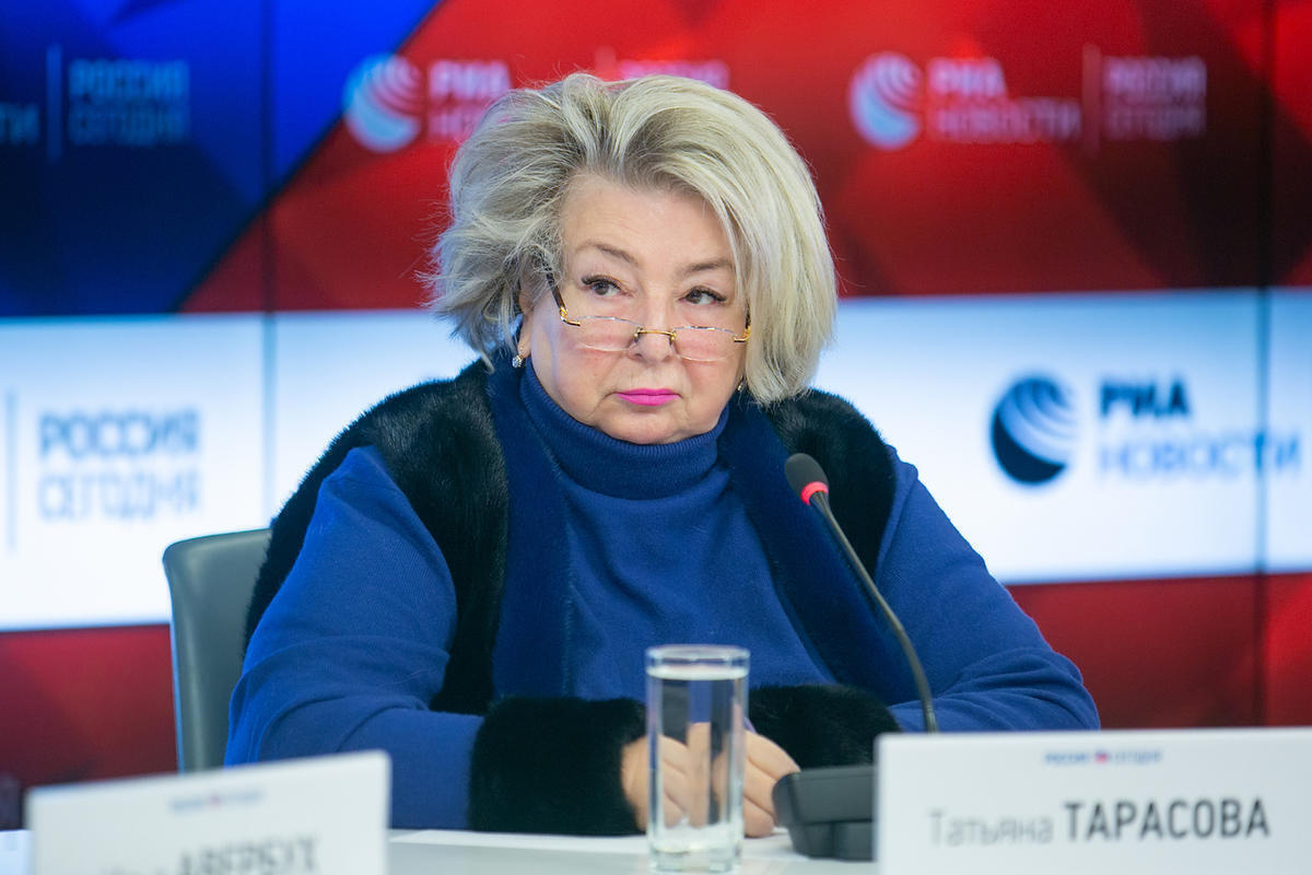 Татьяна Тарасова отмечает день рождение