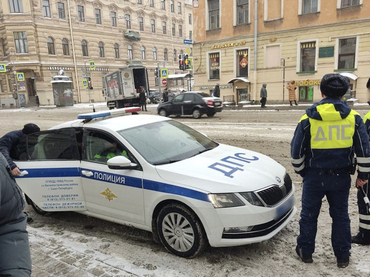 В Петербурге у метро «Василеостровская» выявили нелегального таксиста