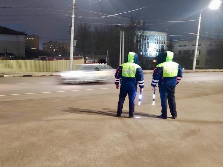 В Орле ловят нетрезвых водителей