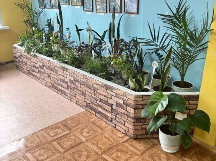 Психическое состояние ферзиковских школьников поддерживают с помощью цветов