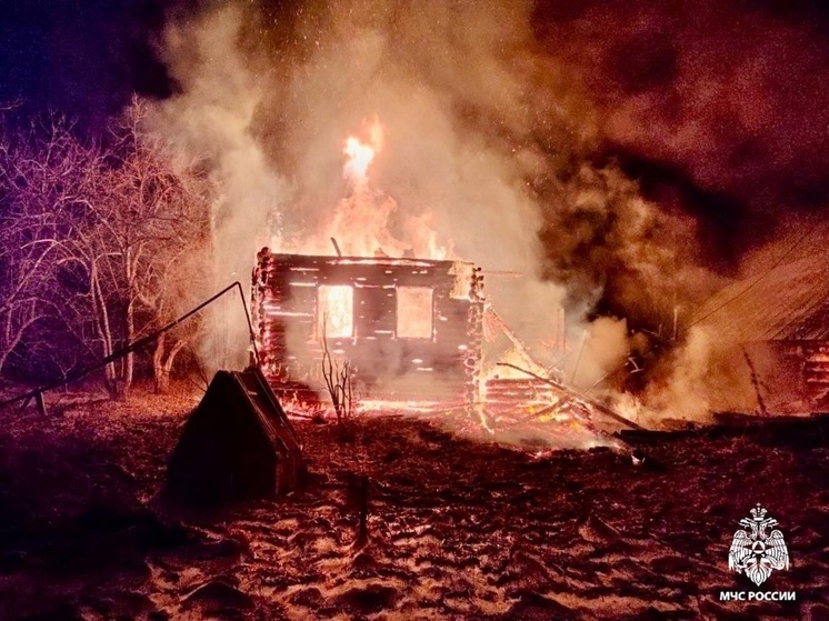 Дровяник загорелся в Опочецком округе
