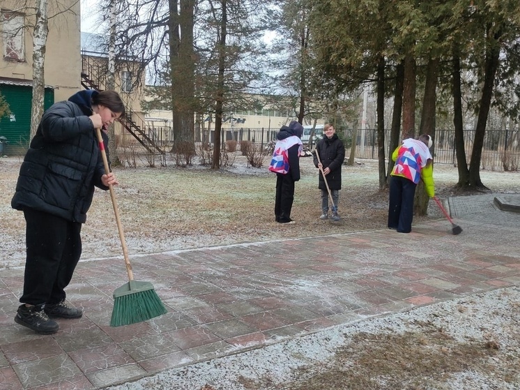 Молодежь Серпухова провела эколого-патриотическую акцию