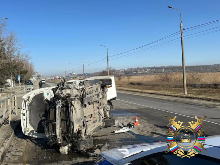 В массовом ДТП на границе Анапы погиб один человек