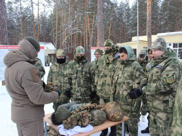 В Пензенской области завершились зимние сборы отряда «Тигр»