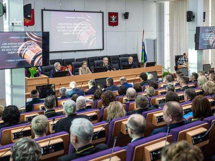 В Тюменском областном суде подвели итоги 2024 года