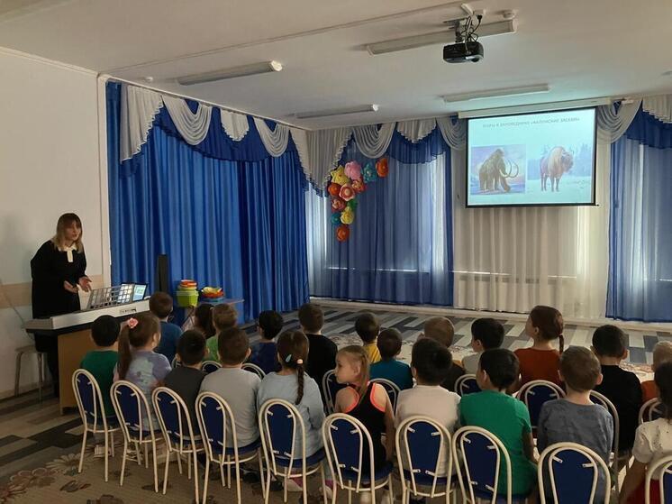 Маленькие калужане узнали, как живут зубры