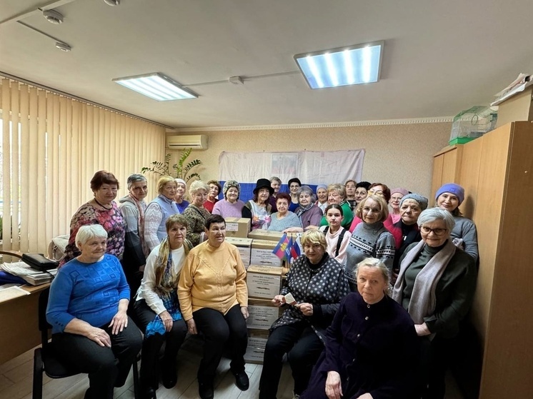 В 7 избирательном округе Краснодара собрали гуманитарную помощь для участников СВО