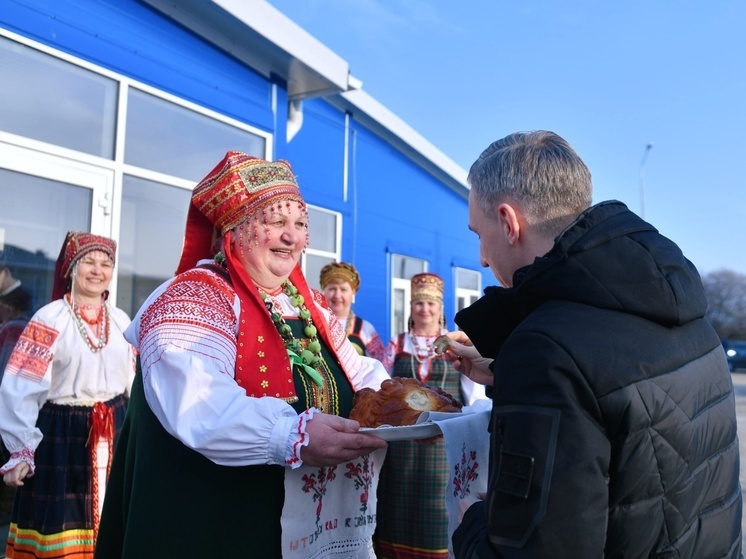 Василий Анохин принял участие в торжественном открытии нового современного ФОКа в Ельне