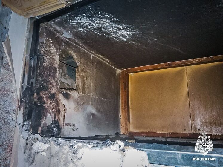 В Смоленске на Нормандии горела квартира