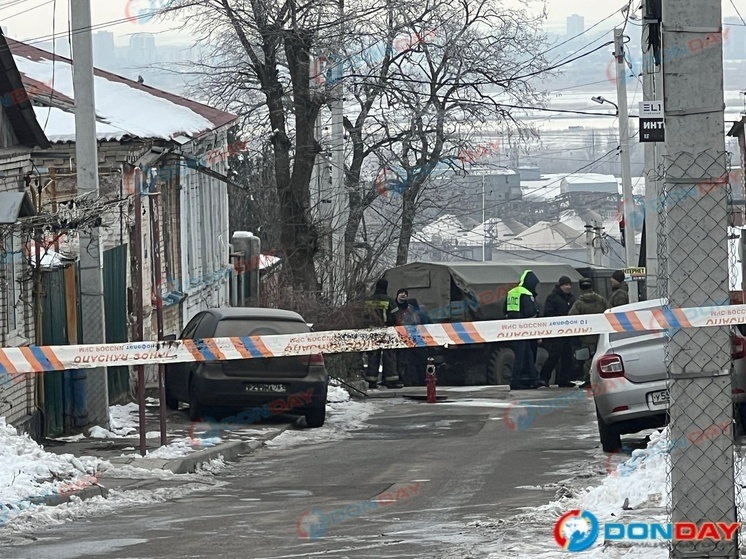 Осколки упавшего дрона в Железнодорожном районе Ростова могут быть взрывоопасными