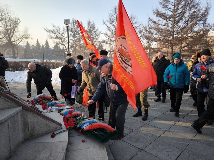 В столице Хакасии почтили память участников локальных войн